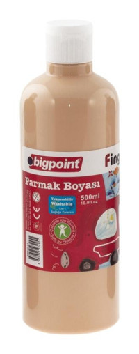 Bigpoint BP749-57 Yıkanabilir 500 ml Ten Rengi Parmak Boyası
