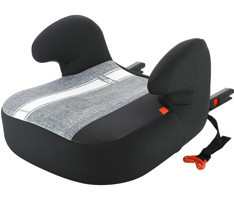 Comfymax Isofixli 15-36 kg Kapasteli Adac Sertifikalı Oto Koltuğu Gri-Siyah