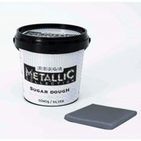 Şeker & Sugar Metallic Gümüş Şeker Hamuru 200 gr