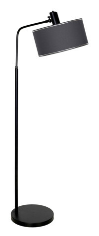 Vinner Rivoli Metal Ayaklı Tek Ayak Silindir Lambader 155 cm Antrasit