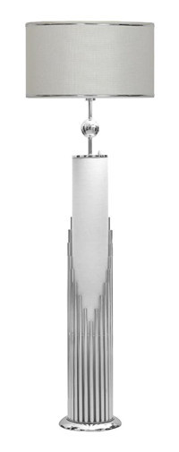 Vinner Doha Metal Ayaklı Tek Ayak Silindir Lambader 155 cm Gri