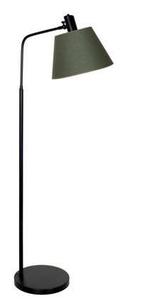 Vinner Rivoli Statik Metal Ayaklı Tek Ayak Konik Lambader 155 cm Haki