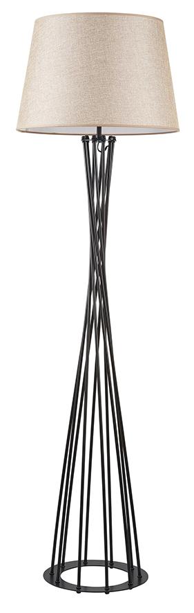 Dylight Retro Metal Ayaklı Tek Ayak Şapka Lambader 131 cm Beyaz