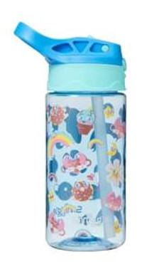 Smiggle Pipetli Mavi Okul Çocuk Suluk 430 ml