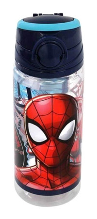 Frocx OTTO-44212 Spider Man Pipetli Lacivert Okul Çocuk Matara 500 ml