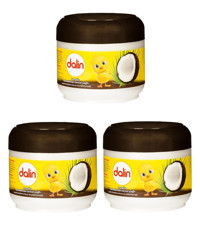 Dalin Hindistan Cevizi Pamuk ve Shea Yağı Bebek Vazelin 3x100 gr