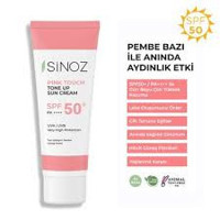 Sinoz Pink Touch 50+ Faktör Leke Karşıtı Ton Eşitleyici Aydınlatıcı Güneş Kremi 50 ml