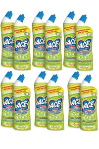 Ace Ultra Power Kokulu Mutfak İçin Konsantre Jel Çamaşır Suyu 12x810 ml