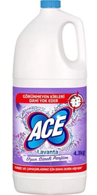Ace Kokulu Banyo-Mutfak İçin Sıvı Çamaşır Suyu 4.3 lt