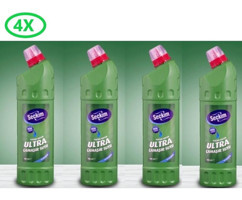 Seçkim Ultra Kokusuz Banyo-Mutfak İçin Konsantre Sıvı Çamaşır Suyu 4x750 ml