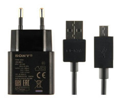 Sony Xperia Micro USB Kablolu Şarj Aleti Siyah
