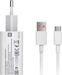 Xiaomi Type C Kablolu 33 W Hızlı Şarj Aleti Beyaz