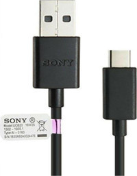 Sony Xperia Type B Kablolu Hızlı Şarj Aleti Siyah