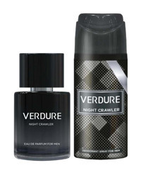 Verdure Night Crawler İkili Erkek Parfüm Deodorant Seti EDP