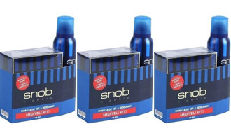 Snob Classic 4 Parça Erkek Parfüm Seti EDT
