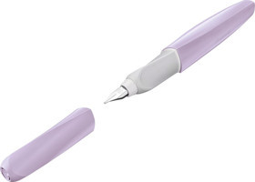 Pelikan Twist Eco Kartuşlu-Pistonlu Pirinç Doldurulabilir M Lila Dolma Kalem