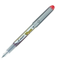 Pilot V-Pen Kullan-At Plastik M Gri Dolma Kalem