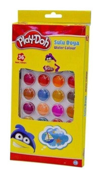 Play-Doh Play-Su010 36'lı Karton Sulu Boya
