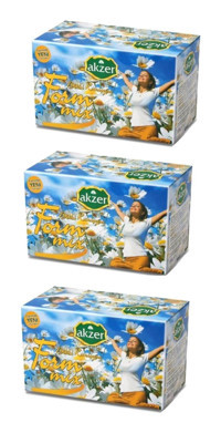 Akzer Form Bitki Karışık Bitki Çayı 100 gr 3 Adet