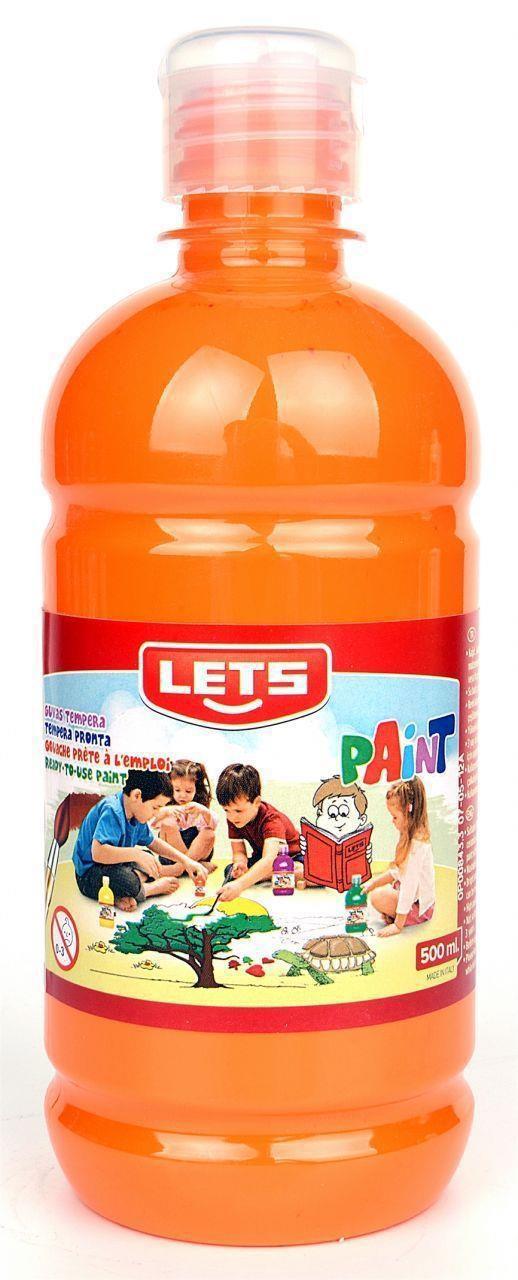 Lets Turuncu 500 ml Guaj Boya