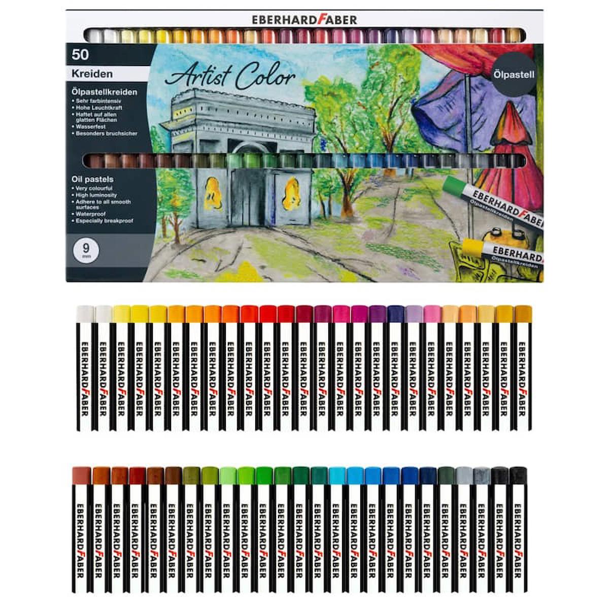 Eberhard Faber Artsit Color 50'li Kalem Pastel Boya