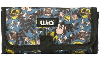 Wia Wklk7001-207-21532 Gri Katlanabilir Tek Gözlü Cüzdan Kalemlik
