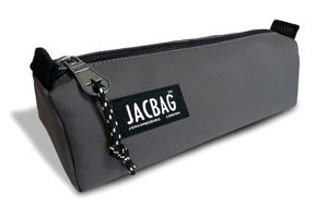 Jacbag Prime Gri Düz Tek Gözlü Cüzdan Kalemlik