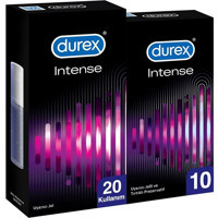 Durex Intense Tırtıklı Prezervatif 10'lu+Durex Intense Jel 10 ml