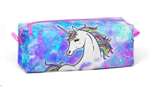 Coral High 22379 Unicorn Pembe Tek Gözlü Cüzdan Kalemlik