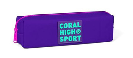 Coral High 22348 Mor Tek Gözlü Cüzdan Kalemlik