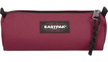 Eastpak Ek0003722A9 Bordo Düz Tek Gözlü Cüzdan Kalemlik