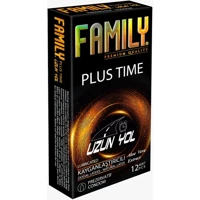 Family Plus Time Geciktiricili Prezervatif 12'li