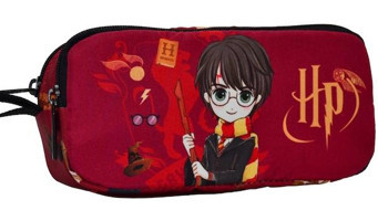 Harry Potter 2098 Kırmızı Bölmeli Çift Gözlü Cüzdan Kalemlik