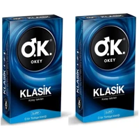 Okey Klasik Prezervatif 2x10'lu