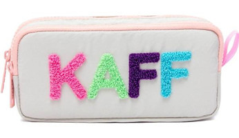 Kaff 01108 Taş Bölmeli Peluş Çift Gözlü Cüzdan Kalemlik