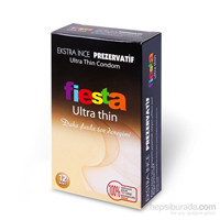 Fiesta Ultra Thin Ultra İnce Prezervatif 12'li