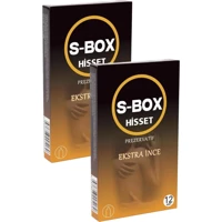 S-Box Hisset Ultra İnce Prezervatif 2x12'li