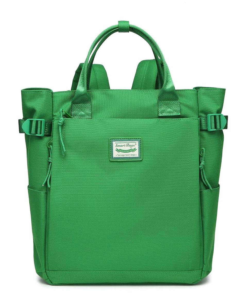 Smart Bags 3194 2 Gözlü Yeşil Lise-Üniversite Kız Çocuk Sırt Çantası