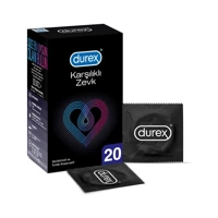 Durex Karşılıklı Zevk Geciktiricili Tırtıklı Prezervatif 20'li