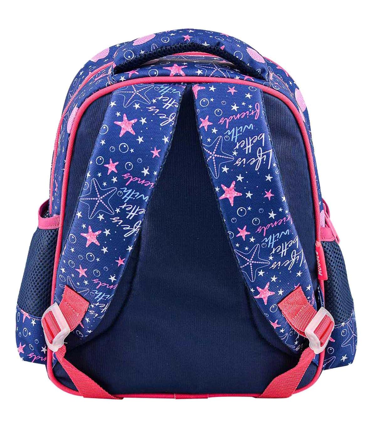 Muggle MU-3663 Deniz Kızı Tek Gözlü Lacivert Anaokulu Unisex Sırt Çantası