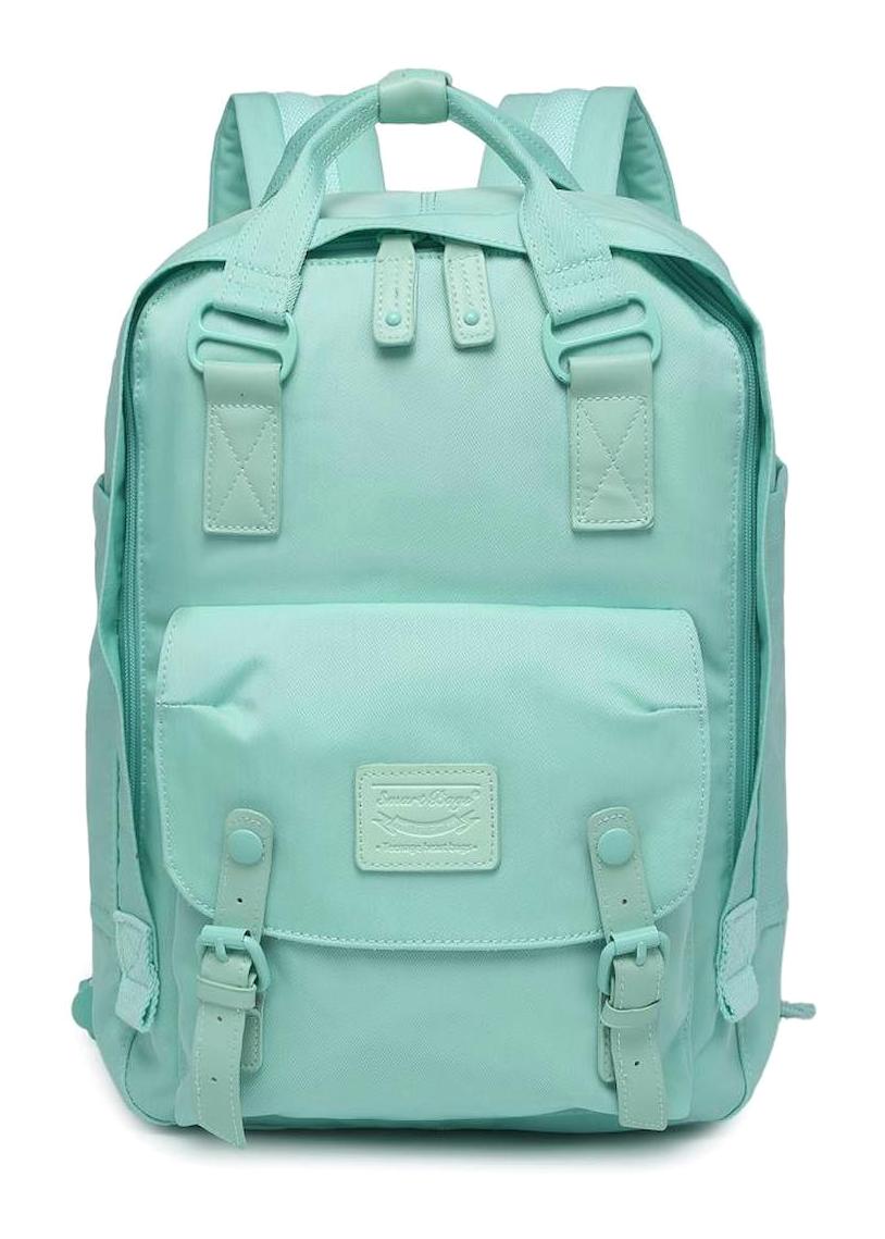 Smart Bags 6004 2 Gözlü Yeşil Lise-Üniversite Unisex Sırt Çantası