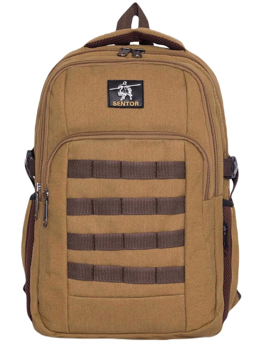 Sentor SN-50004 3 Gözlü Kahverengi Lise-Üniversite Unisex Sırt Çantası