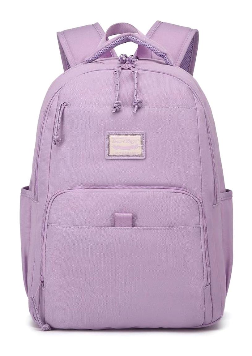 Smart Bags 3159 Çok Gözlü Açık Mor Lise-Üniversite Kız Çocuk Sırt Çantası