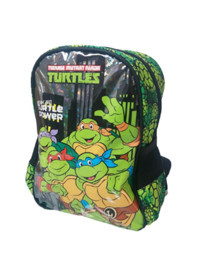 Wiggle 2174 Ninja Turtles Su Geçirmez Tek Gözlü Yeşil Anaokulu Kız Çocuk Sırt Çantası