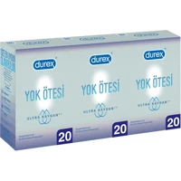 Durex Yok Ötesi Ultra İnce Prezervatif 3x20'li
