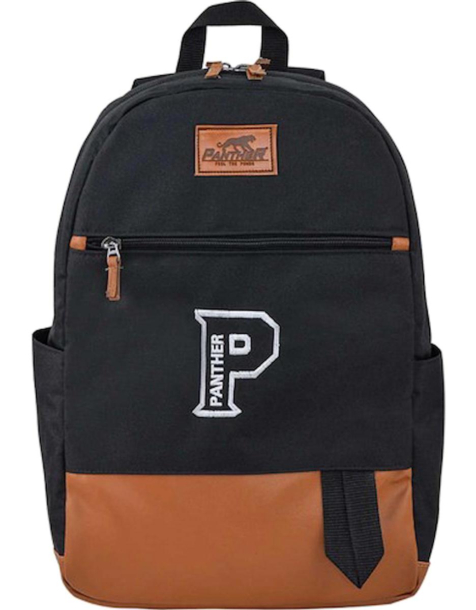 Panther PT-4258 4 Gözlü Siyah İlkokul Unisex Sırt Çantası
