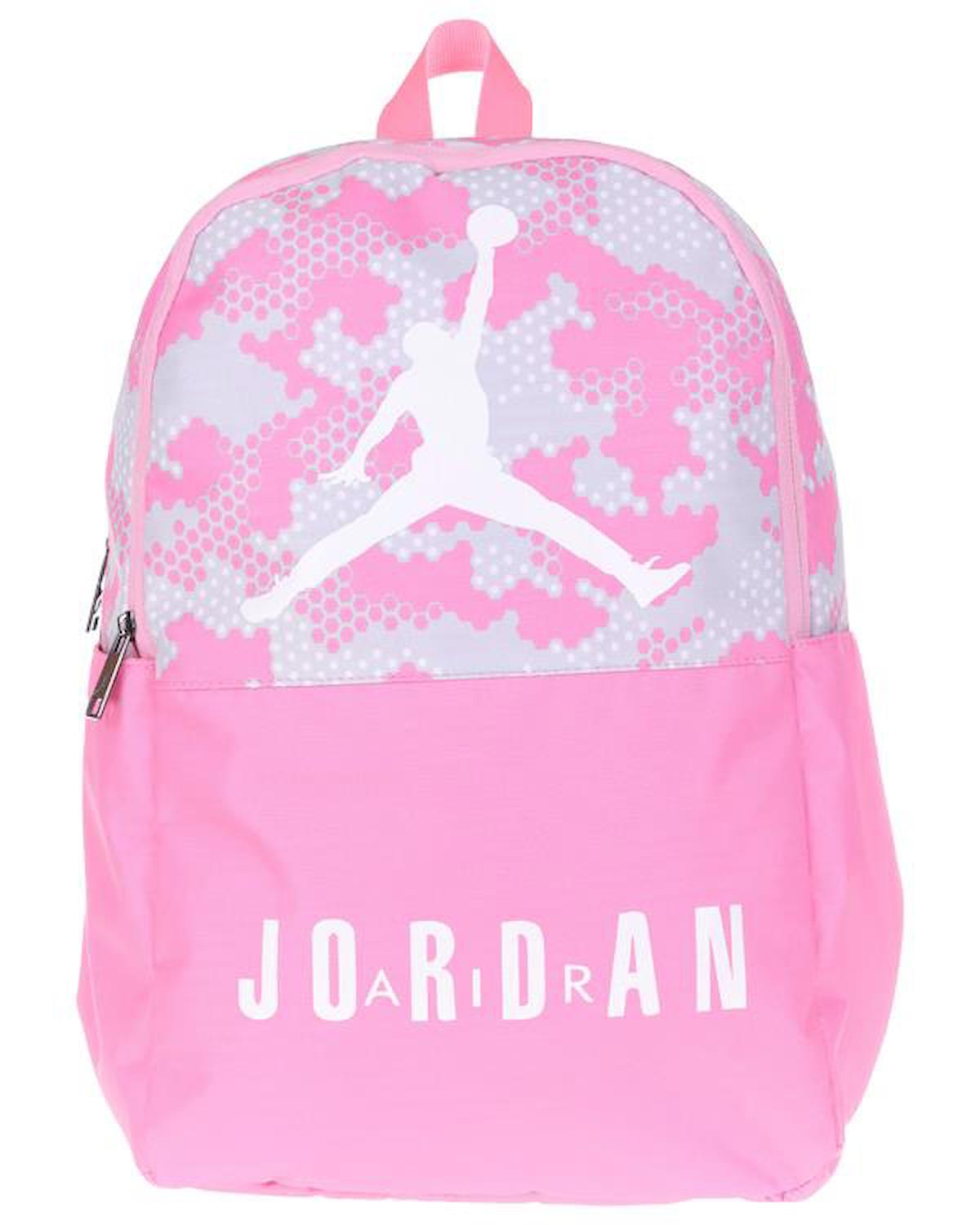 Kaukko Q3108 Jordan 2 Gözlü Pembe Lise-Üniversite Kız Çocuk Sırt Çantası