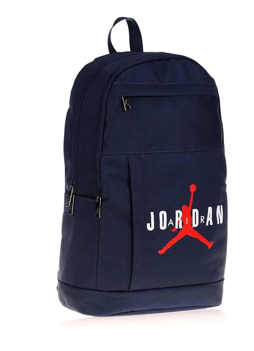 Kaukko Q3105 Jordan 4 Gözlü Lacivert Lise-Üniversite Unisex Sırt Çantası