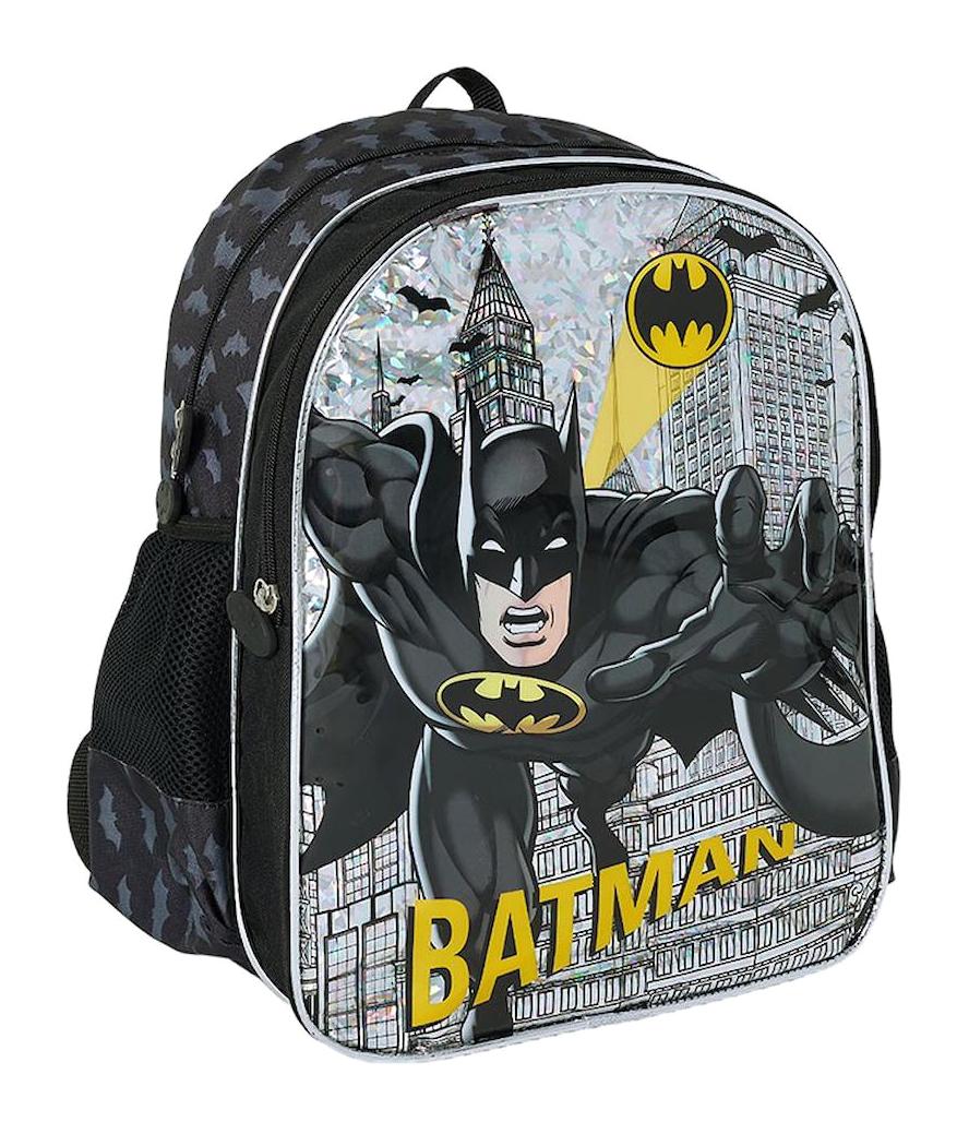 OBM 2029 Batman DC 4 Gözlü Gri İlkokul Erkek Çocuk Sırt Çantası