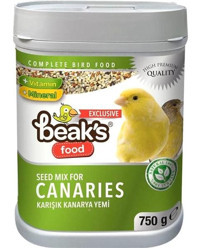 Beak's Karışık Vitaminli Kuş Yemi 750 gr